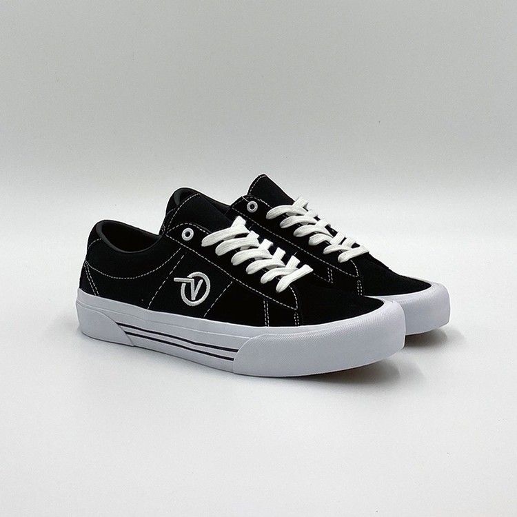 Vans Saddle Sid Pro (Black/White) Shoes at Emage Colorado, LLC