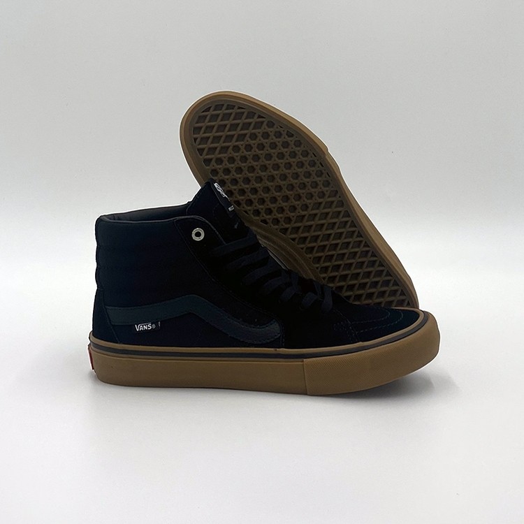Vans Sk8-Hi Pro (Black/Gum) Shoes Mens 