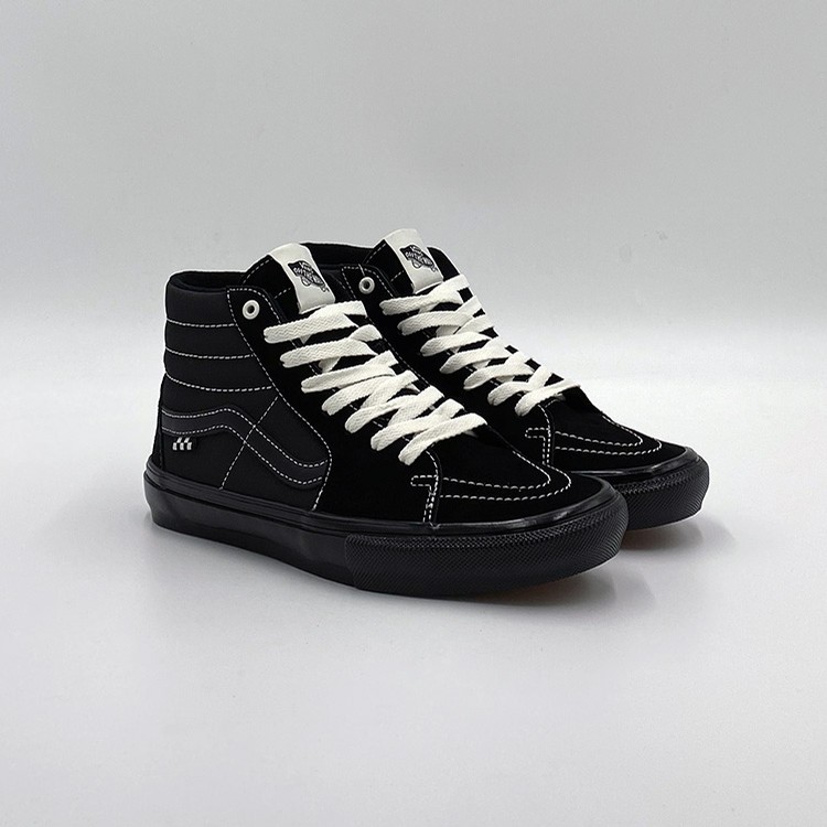 vans sk8 high all black