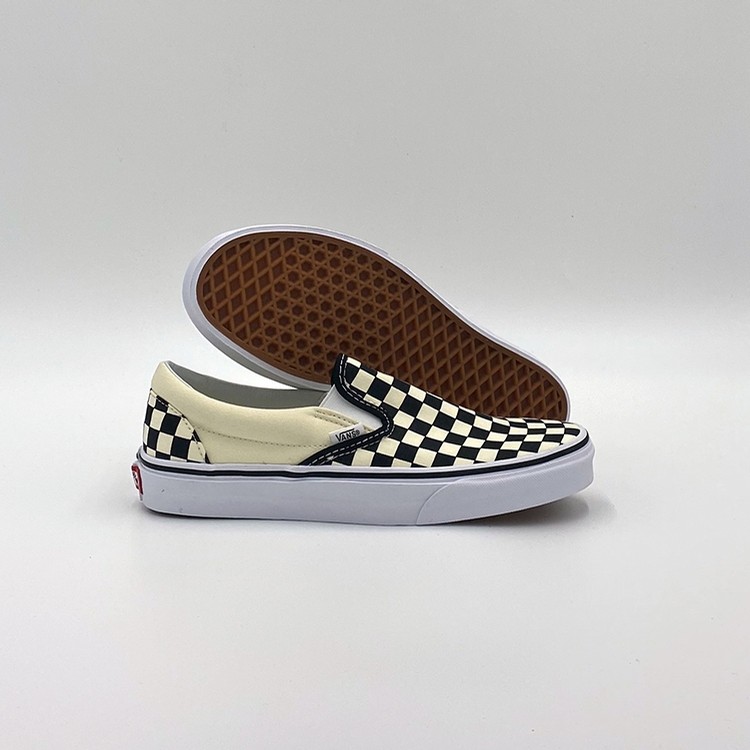 Vans Classic Slip-On (Checker) Shoes Mens at Emage Colorado, LLC