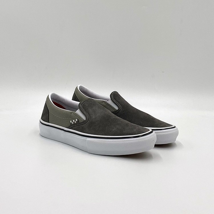 vans skate slip on granite rock