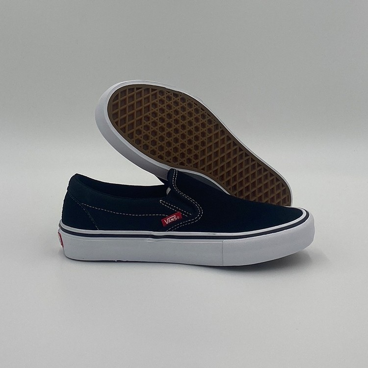 Vans Slip On Pro (Black/White/Gum) Shoes at Emage Colorado, LLC