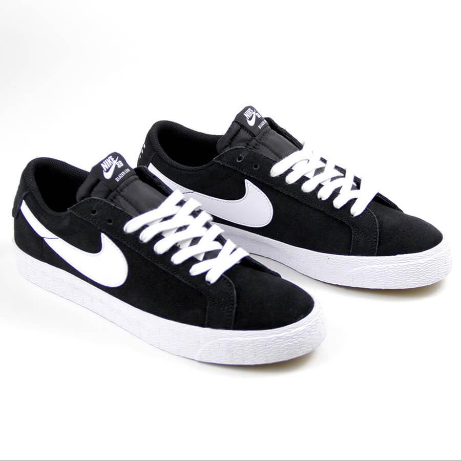 nike sb blazer zoom low black