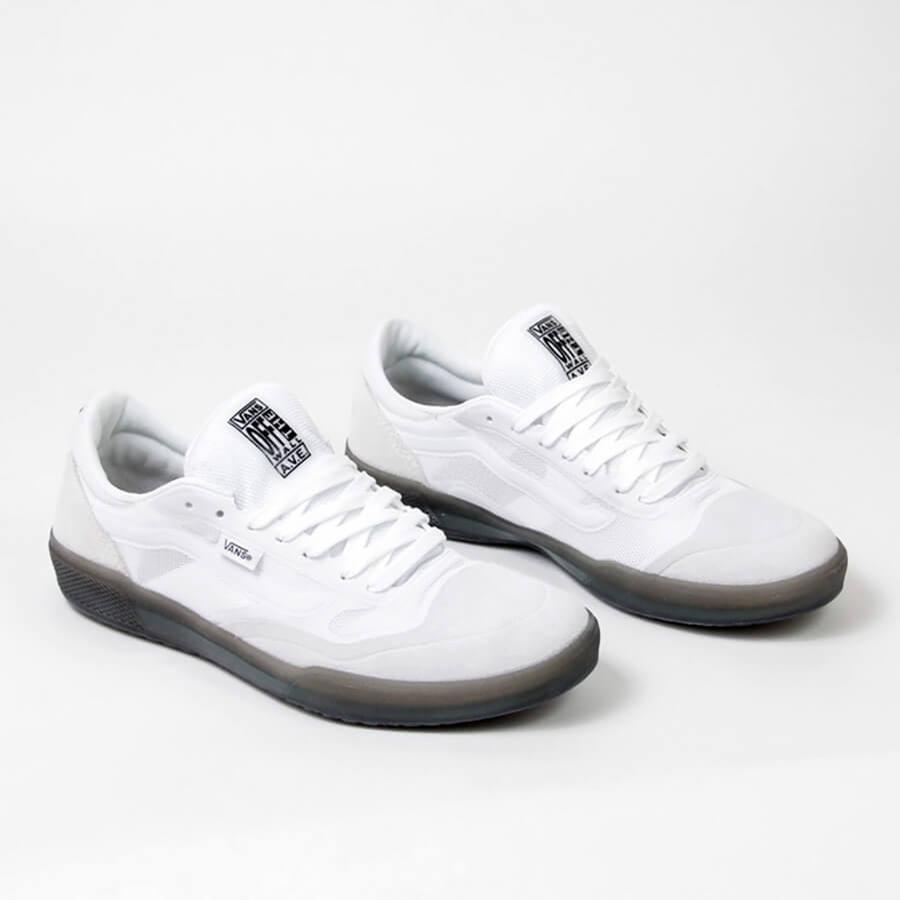 Vans AVE Pro (White/Smoke) Shoes at Embassy