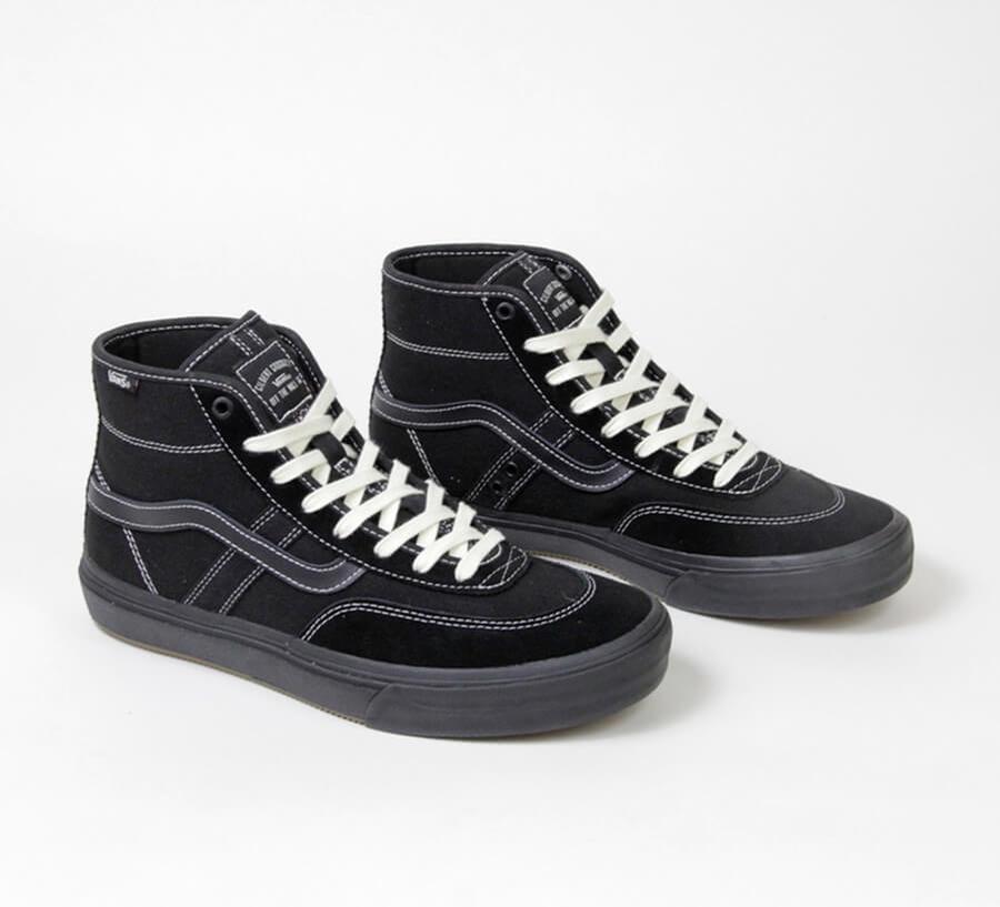 vans crockett high pro black