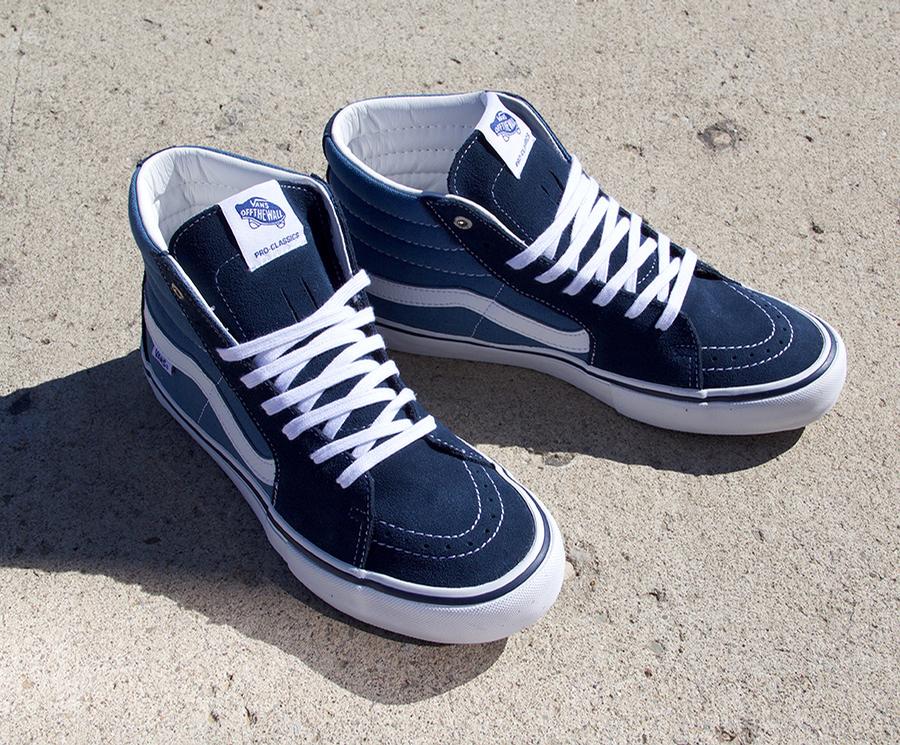 vans hi navy