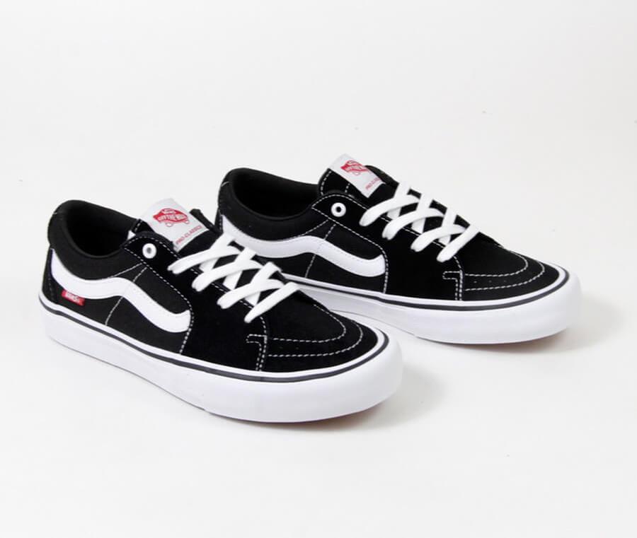 Vans Sk8Low Pro (Black/White) Shoes at Embassy