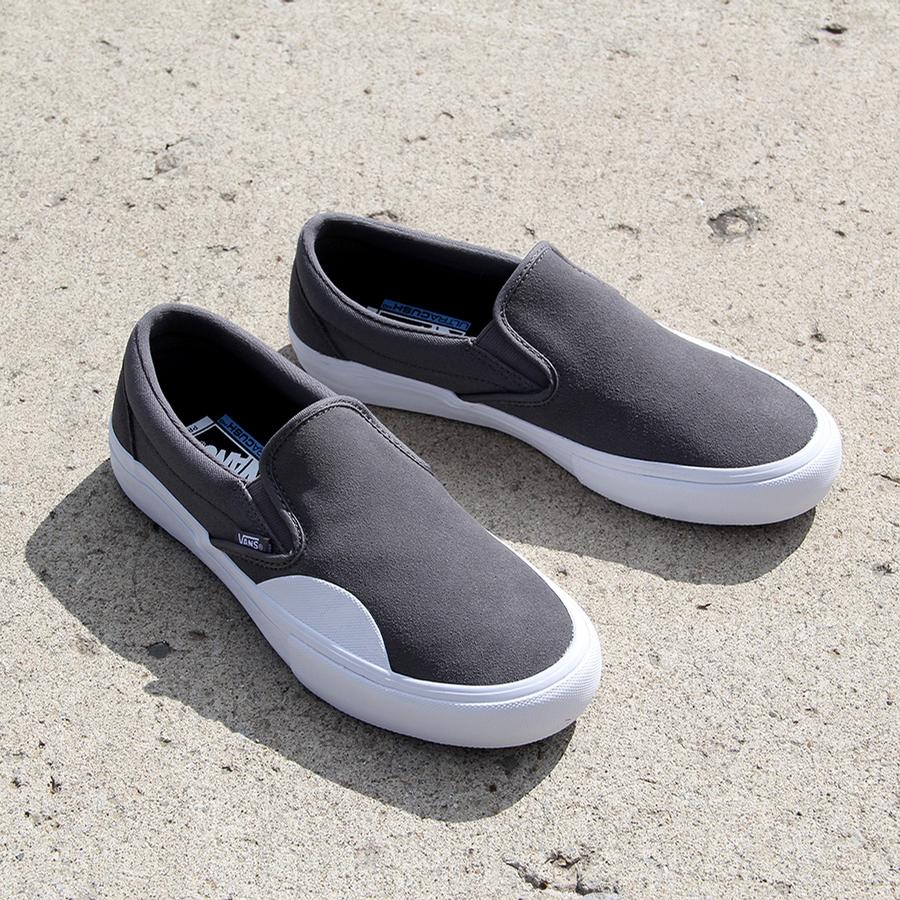 Vans SlipOn Pro (RUBBER PEWTER/RUBBER) Shoes at Embassy