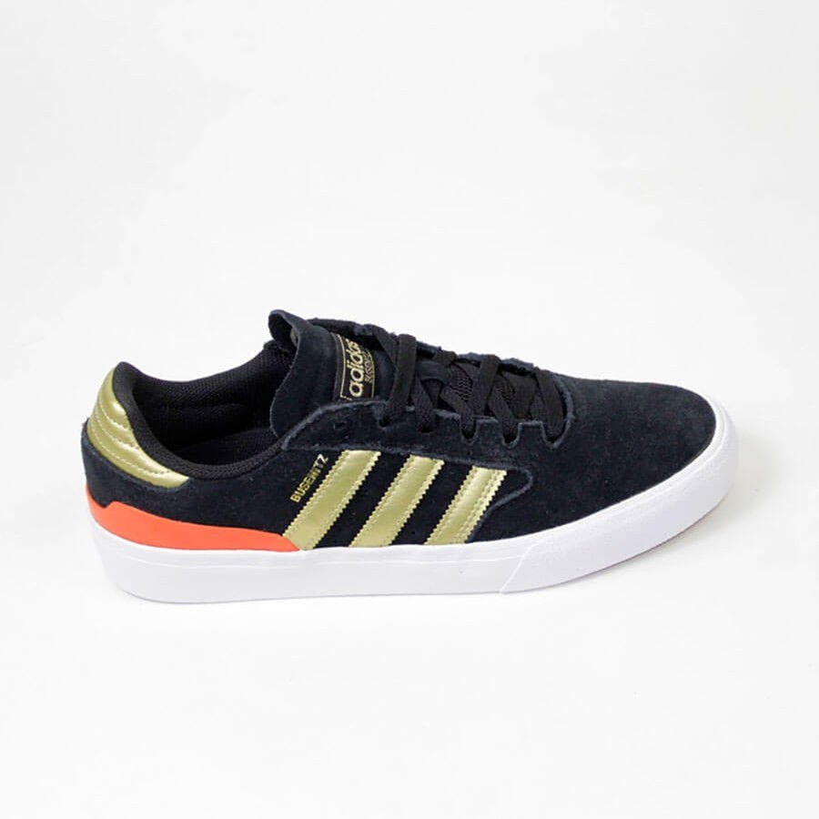 Adidas Busenitz Vulc 2 (Black/Gold/Red) Shoes at Embassy