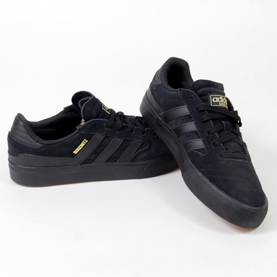 Adidas Busenitz Vulc 2 (Black/Black/Gum) Shoes at Embassy