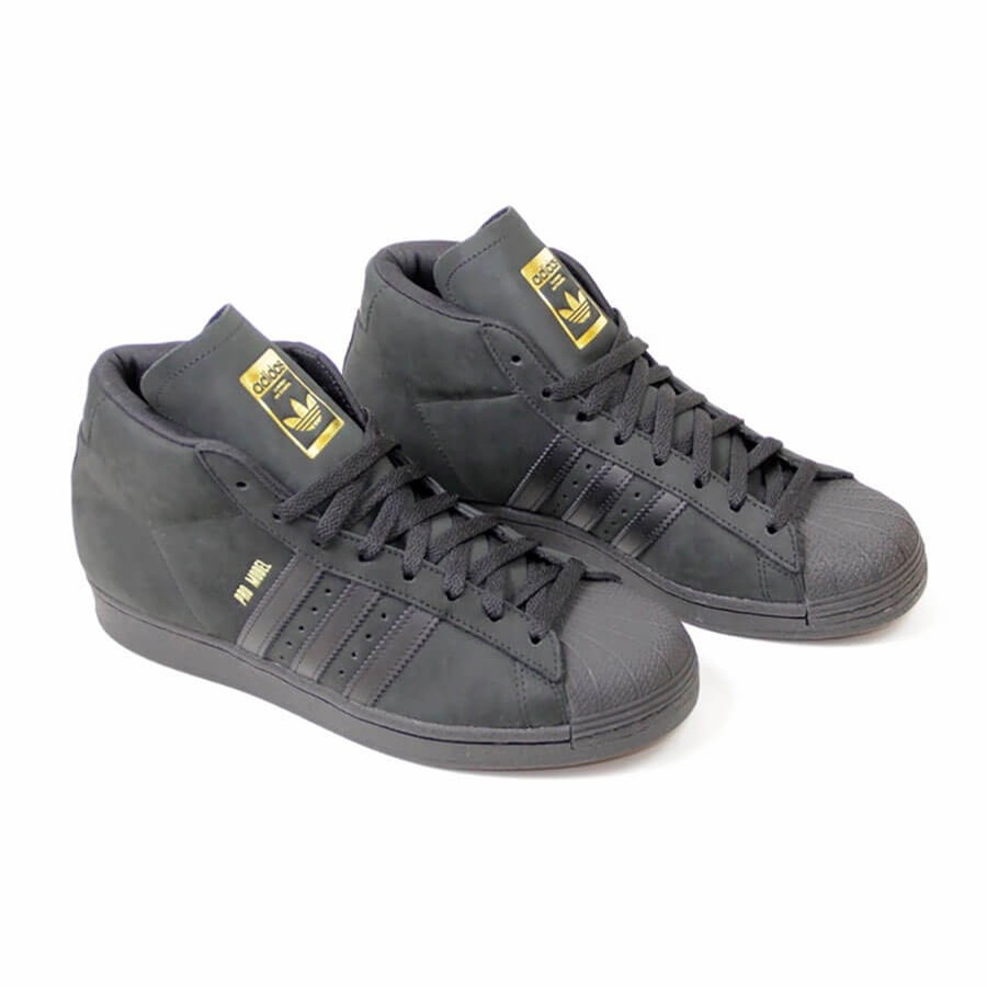 Adidas Pro Model (Black/Gold/White