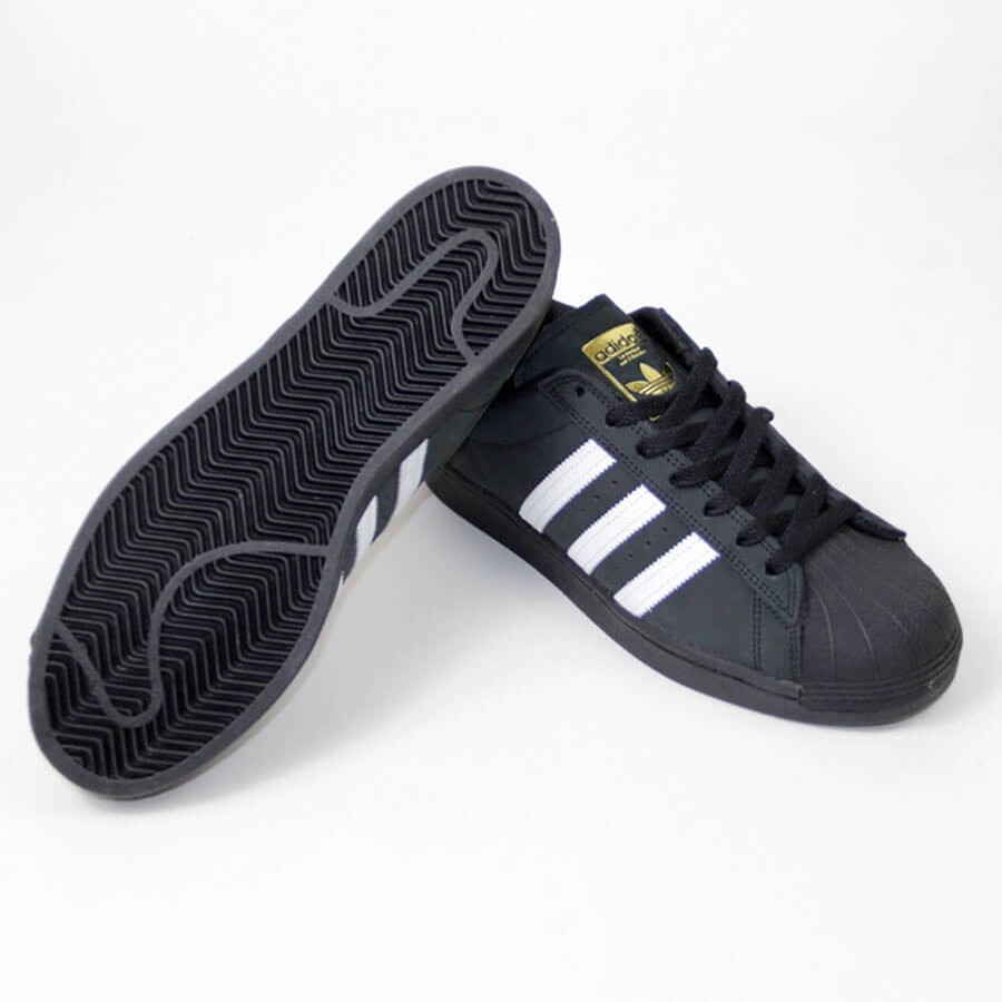 Superstars black white and gold