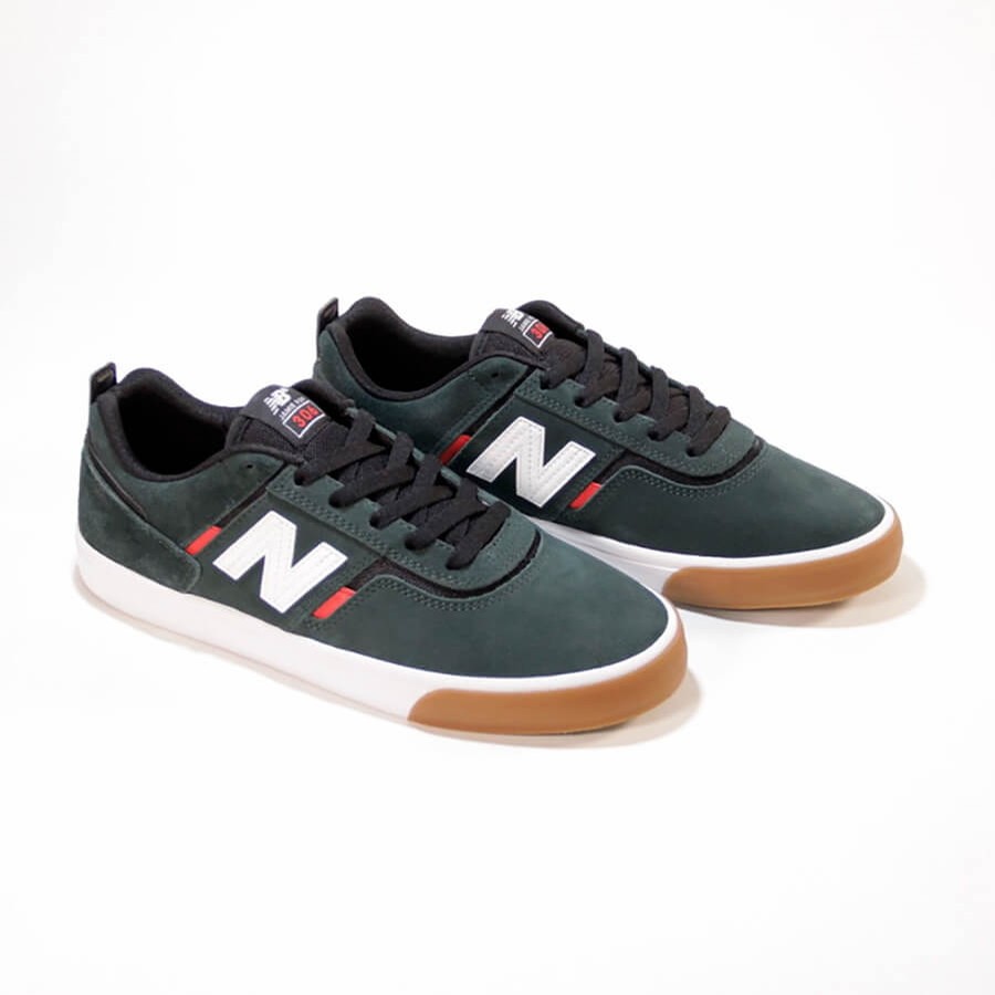 New Balance Numeric Numeric 306 Jamie Foy (Green/Red) Shoes at Embassy