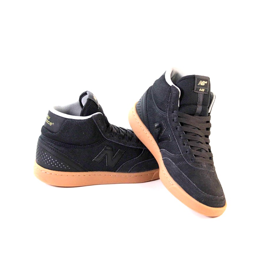 New Balance Numeric 440 High (Grey/Black) Shoes at Embassy