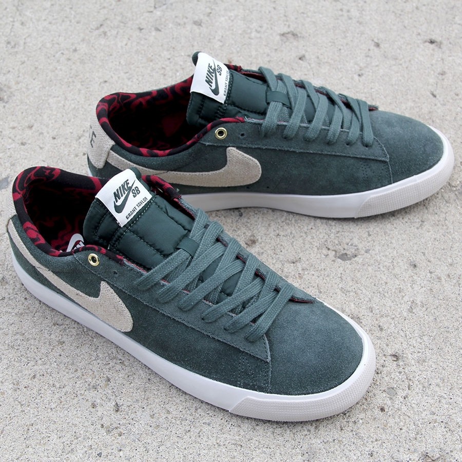 nike sb blazer low gt grove green