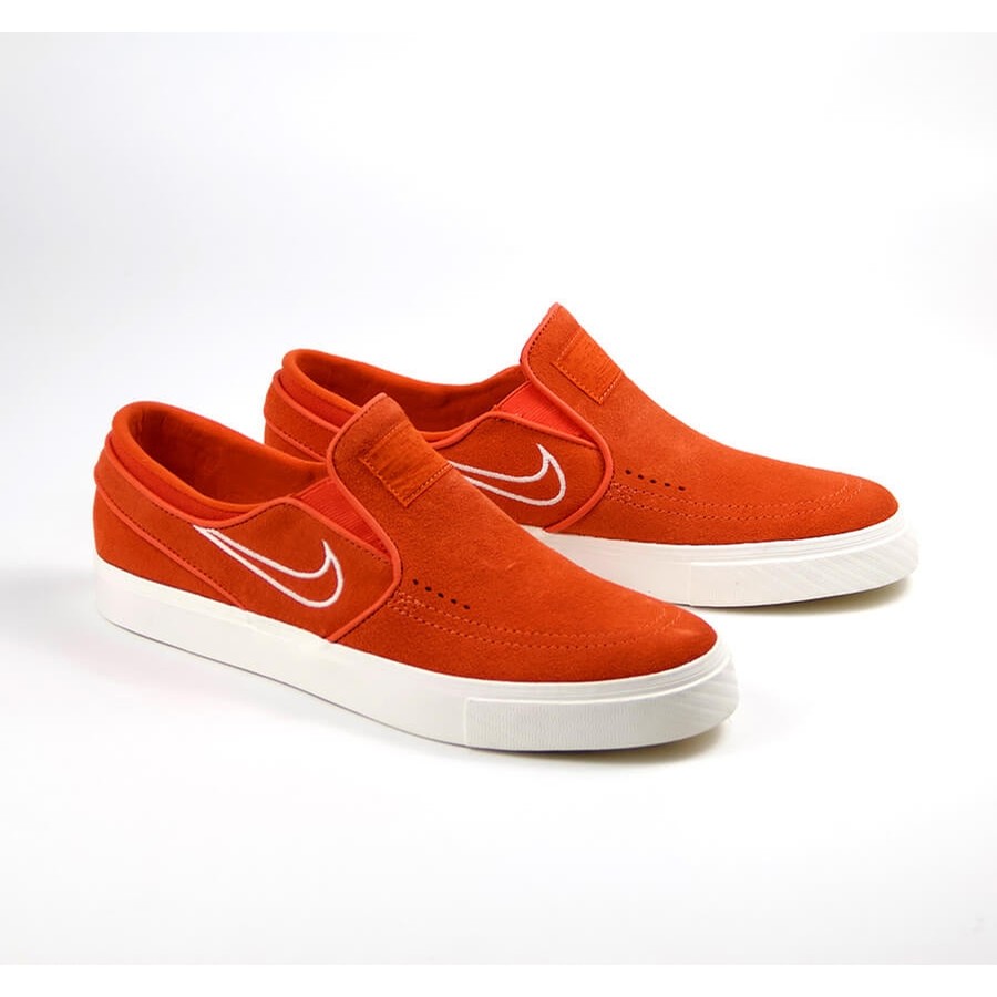 janoski slip on orange