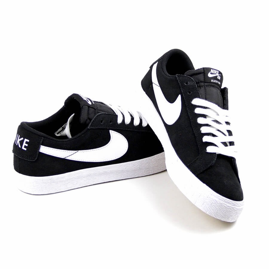 Nike Sb Zoom Blazer Low Black White Shoes At Embassy