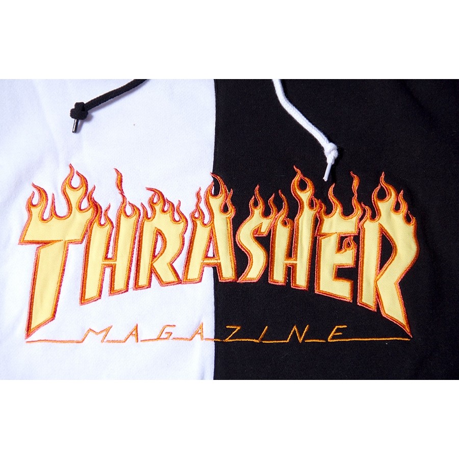 thrasher split hoodie