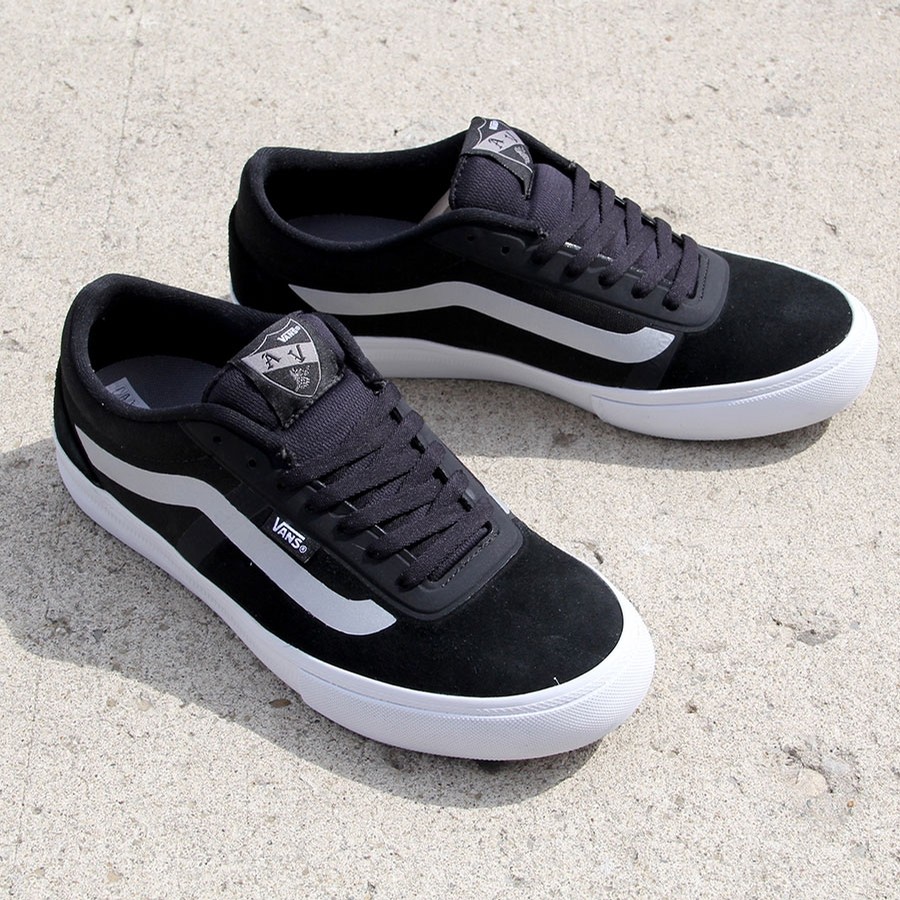 vans av rapidweld pro black silver