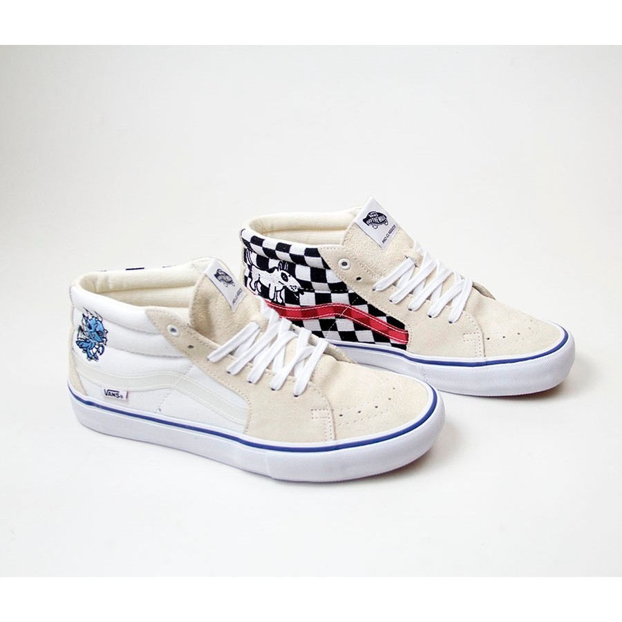 Vans Sk8-Mid LTD Alltimers White) Shoes at