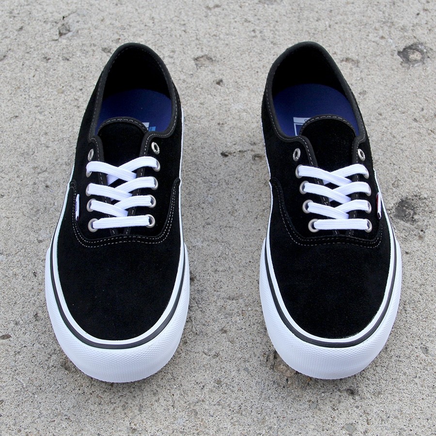 Vans Authentic Pro Suede Black Shoes At Embassy