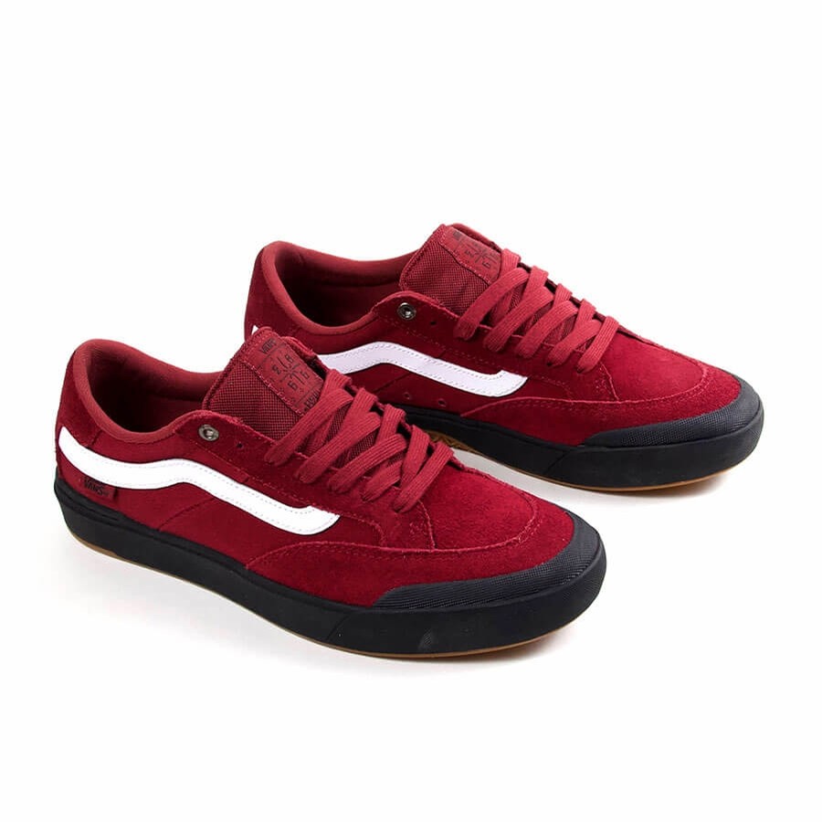 vans berle pro shoes rumba red