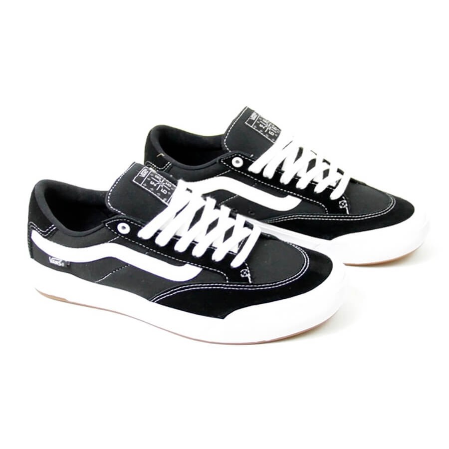vans berle pro black true white