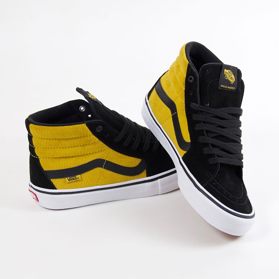 vans sk8 hi pro corduroy