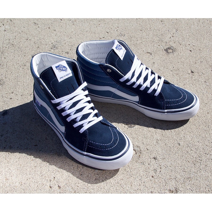 vans sk8 hi pro blue