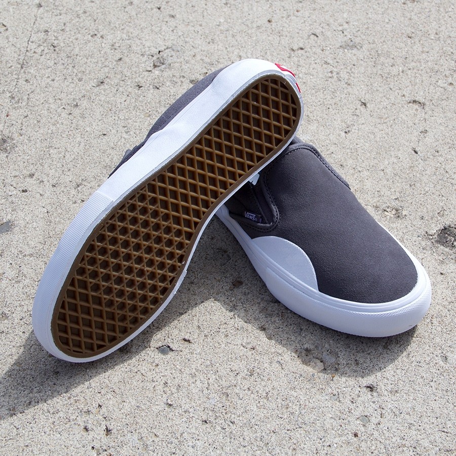 Vans SlipOn Pro (RUBBER PEWTER/RUBBER) Shoes at Embassy