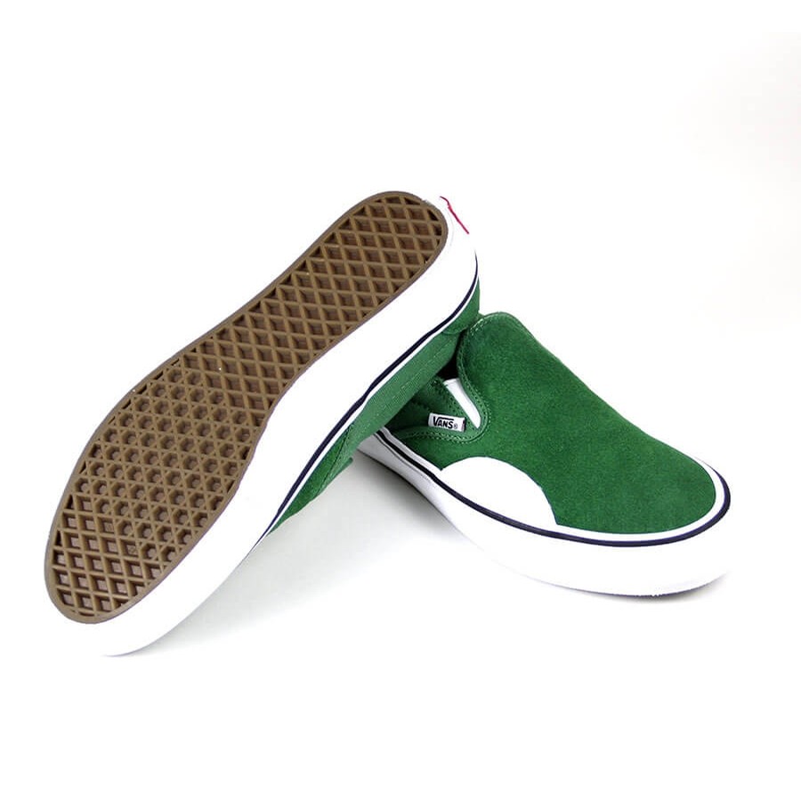 Vans slip on pro amazon white sale