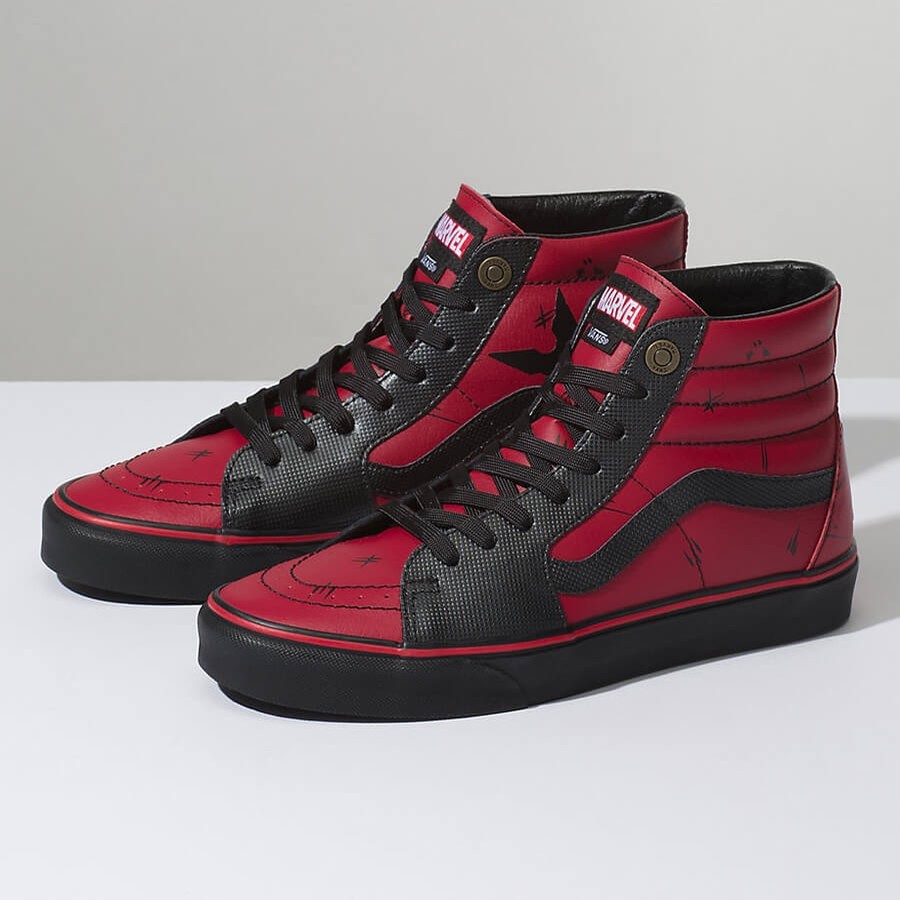 Tenis Vans Edicion Marvel Vans X Marvel Deadpool