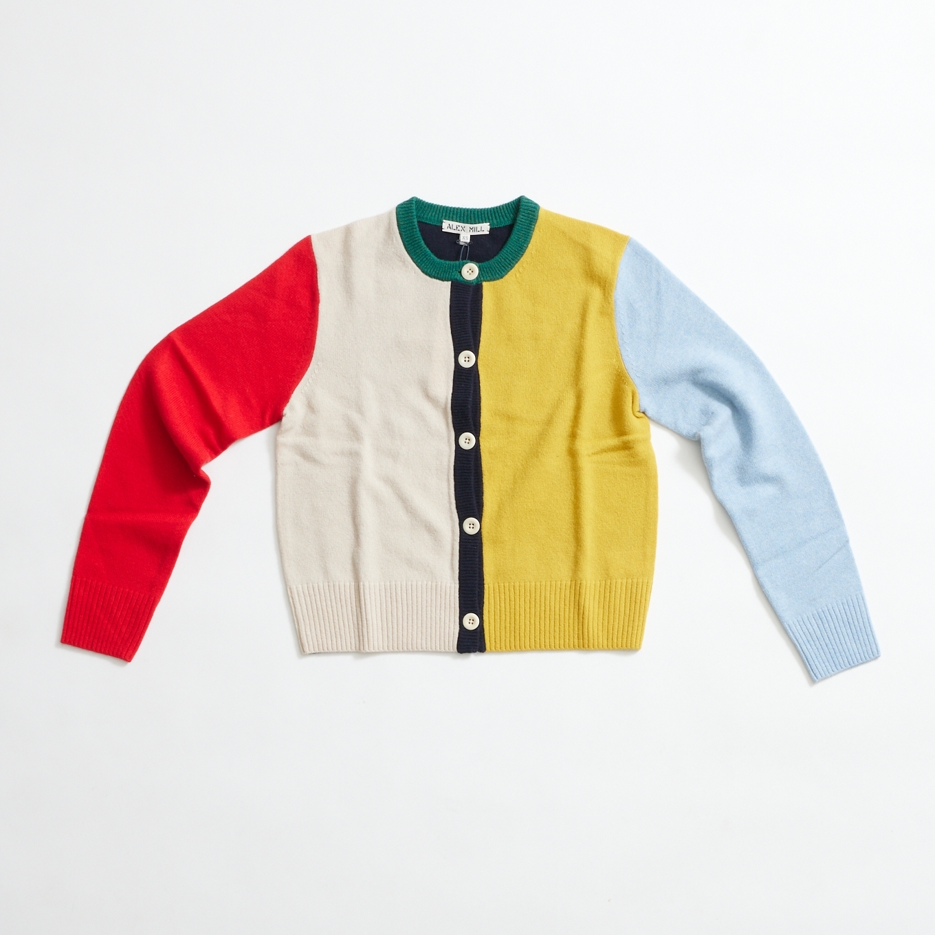 Francis Colorblock Cardigan (Multi)