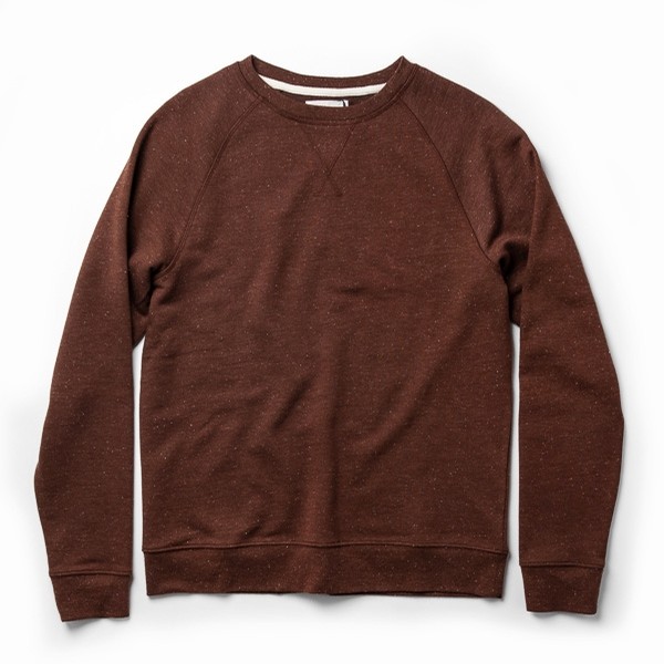 The Crewneck: Rust Donegal