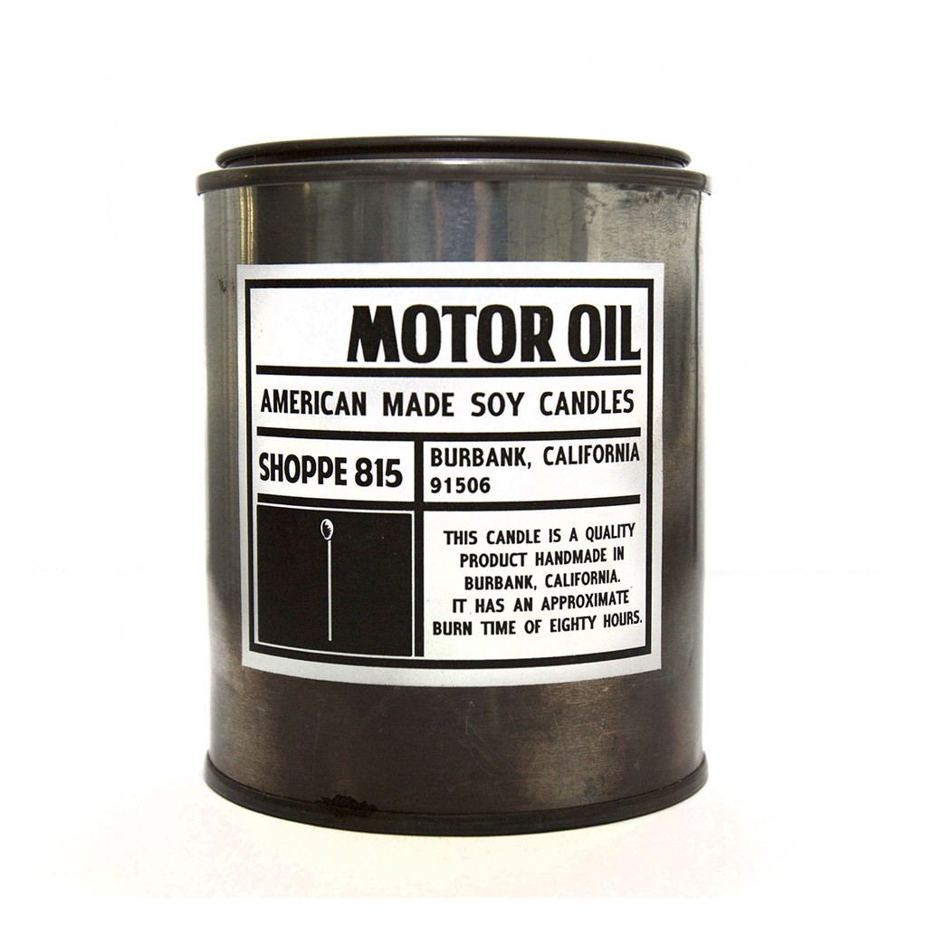 Motor Oil Candle