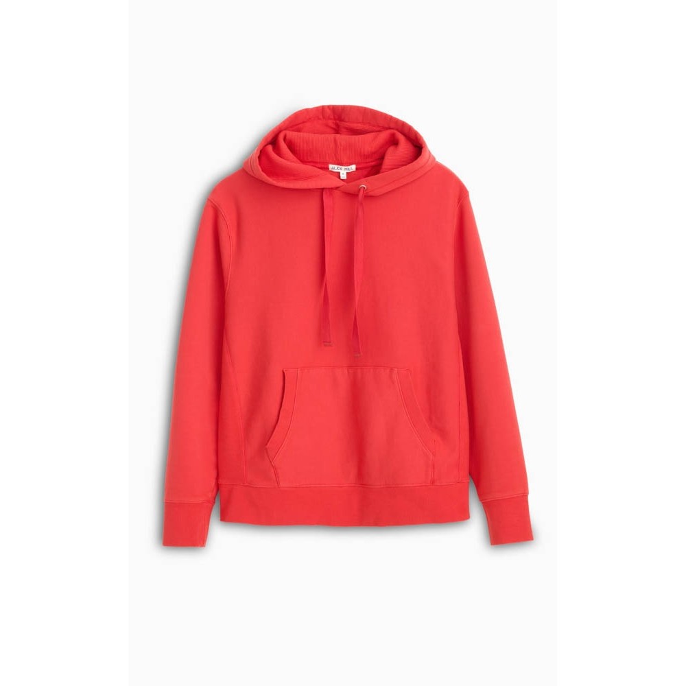 waffle fleece pullover