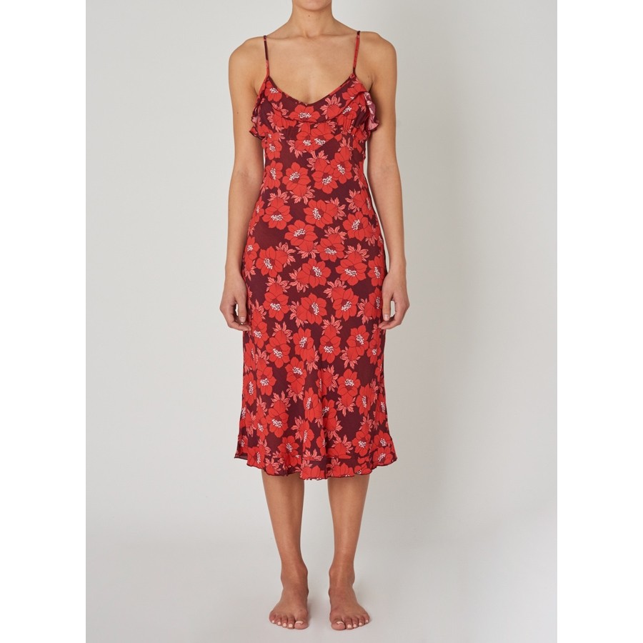 Rollas Shelley Datura Slip Dress Womens 