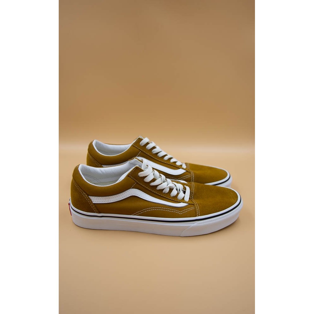 all brown vans old skool