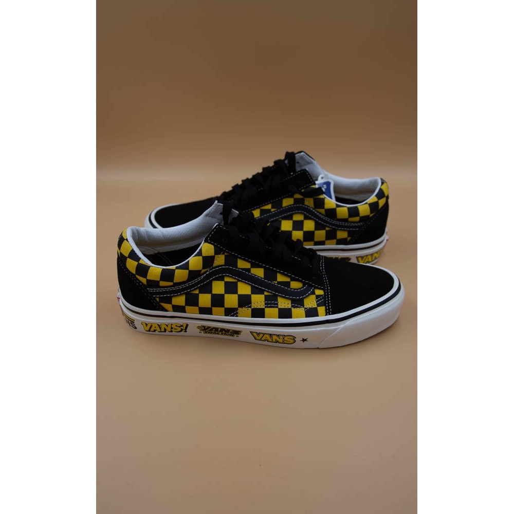 Aspen Vans Gold Checker Vans Brown Anaheim Factory Old Skool
