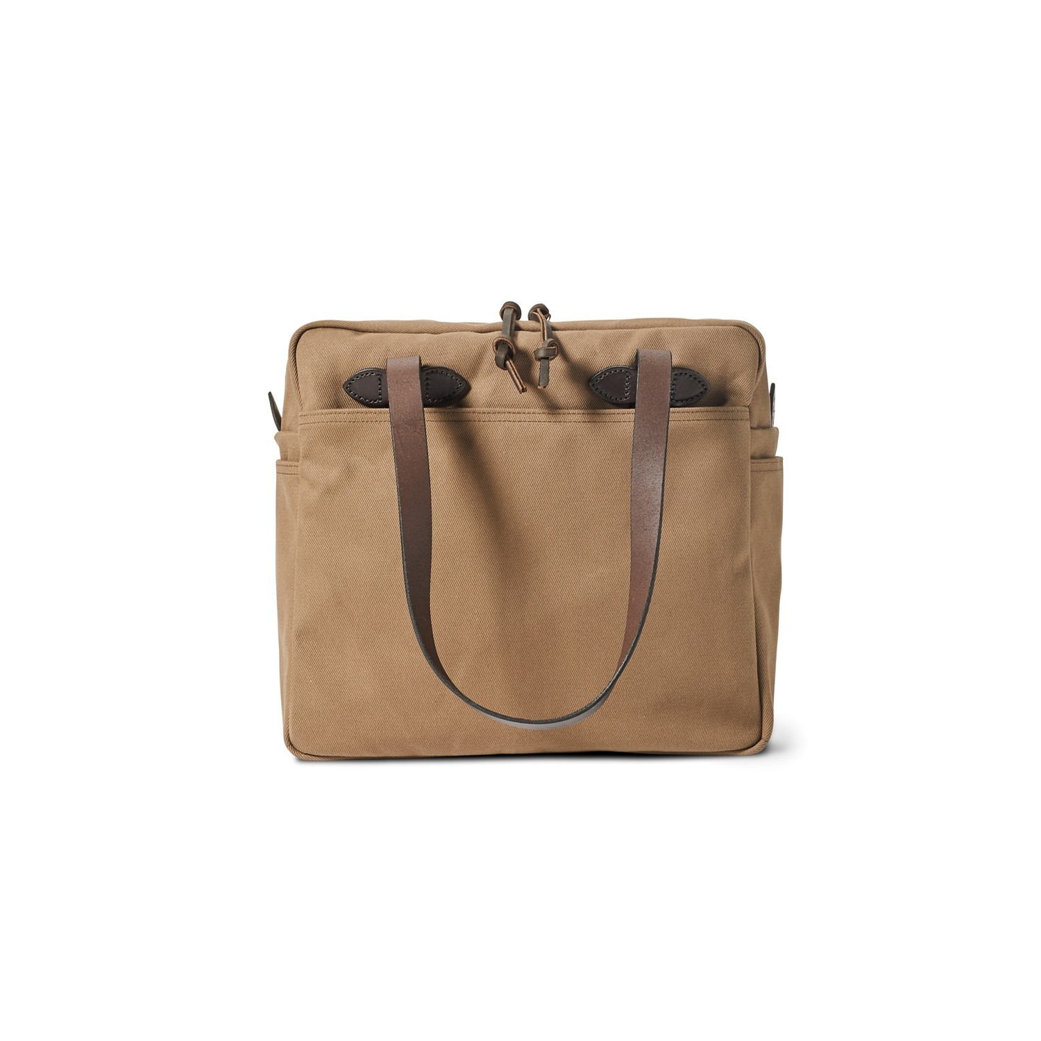 Tote Bag W/Zipper: Sepia