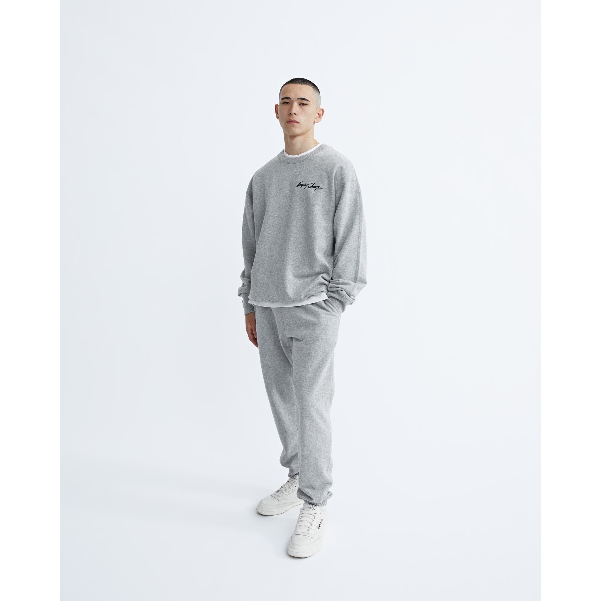 reigning champ crewneck sweatshirt