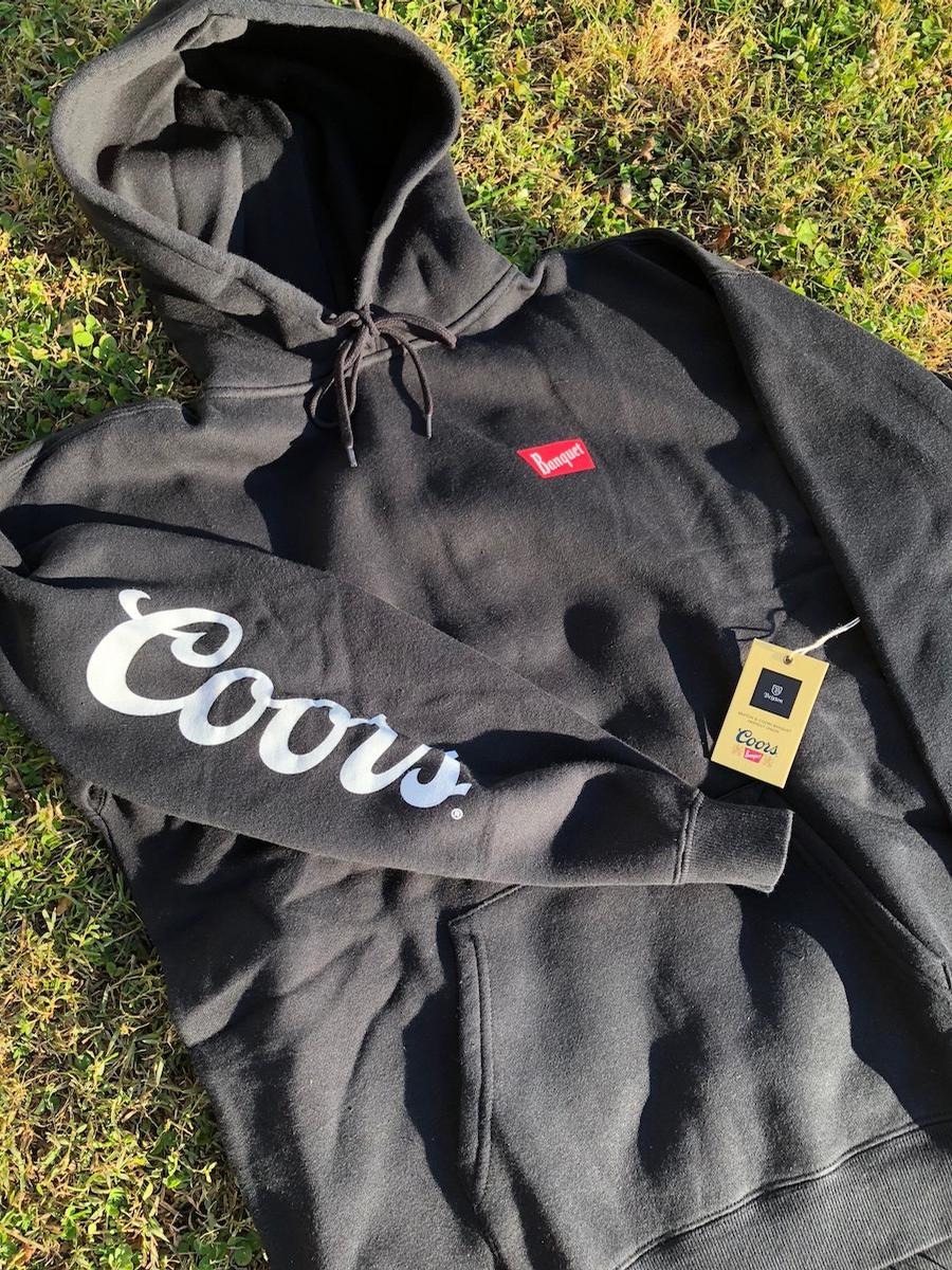 brixton coors banquet hoodie