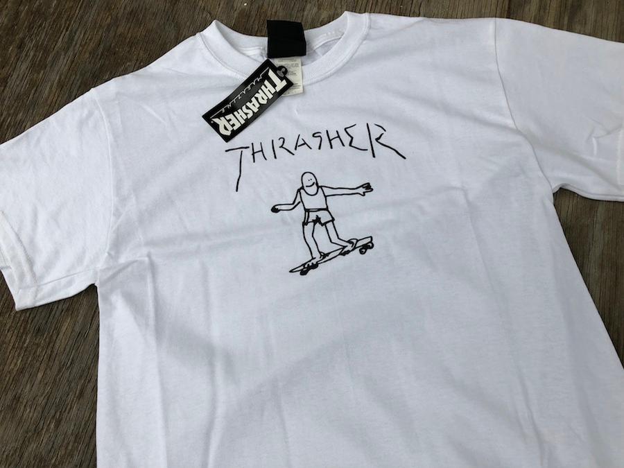 thrasher drawing tee