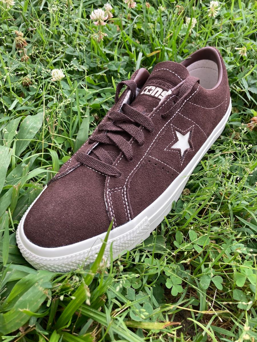 converse brown one star