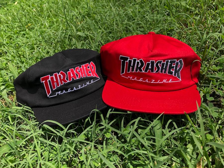 thrasher outlined snapback