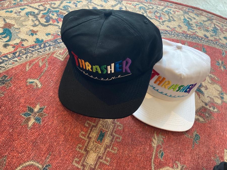 Thrasher Rainbow Mag Hat Hats Beanies 