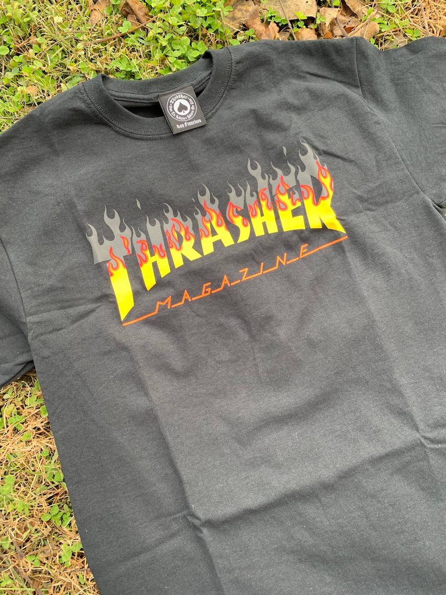 thrasher bbq shirt