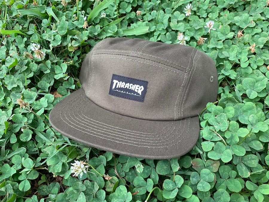 thrasher five panel hat