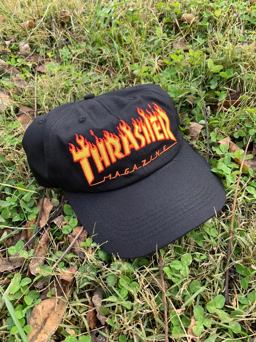 thrasher flame old timer hat