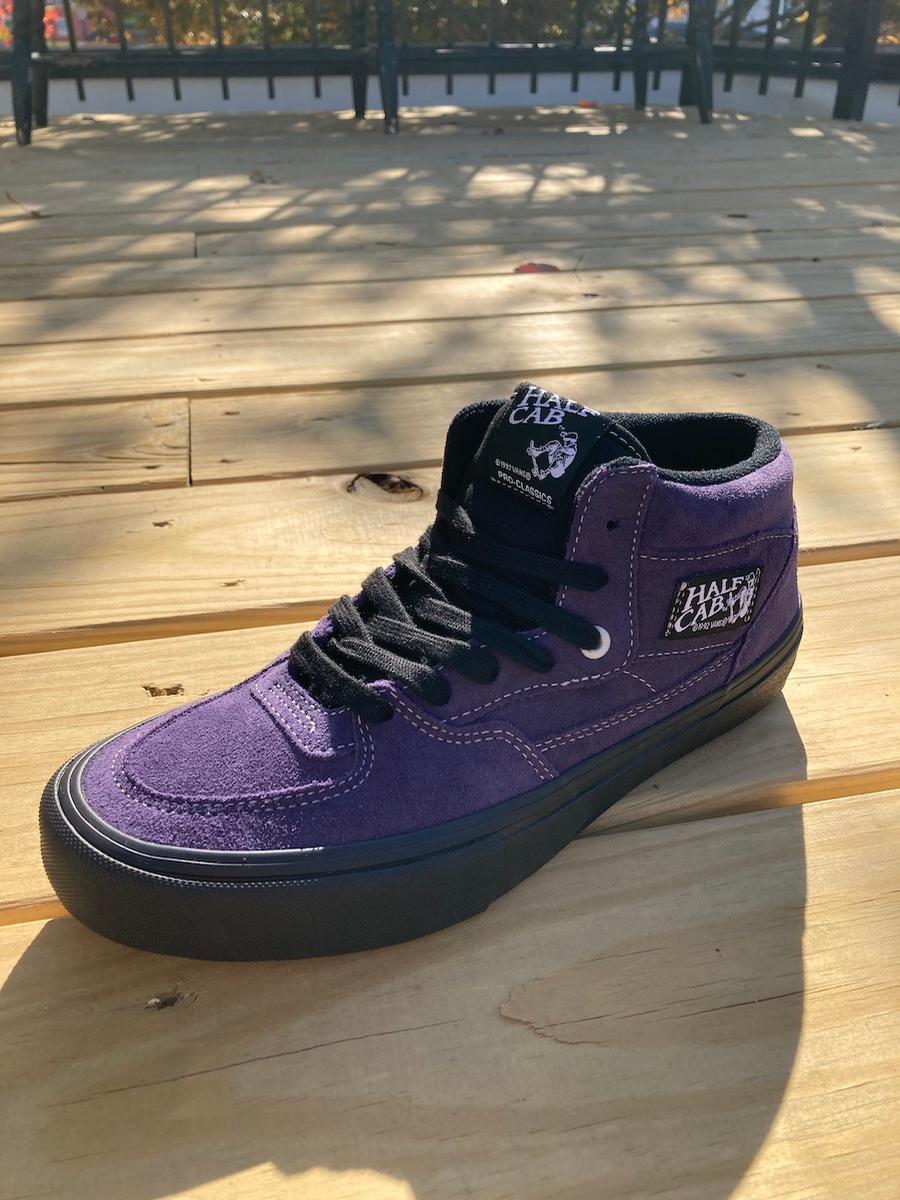 vans half cab purple